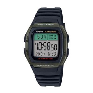 green casio watch