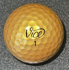 24 Gold Vice Pro Plus Limite Edition Used Golf Balls AAAA/AAAAA
