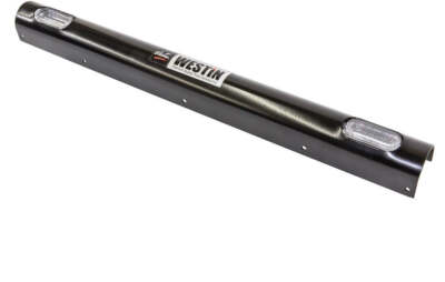 Westin Push Bumper Elite Light Channel 33.1 inch Whelen Hole - Black 