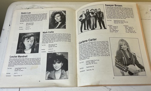 vintage “THE BEST OF COUNTRY MUSIC” MAGAZINE fan club PB BOOK GEORGE JONES rare - Picture 9 of 10