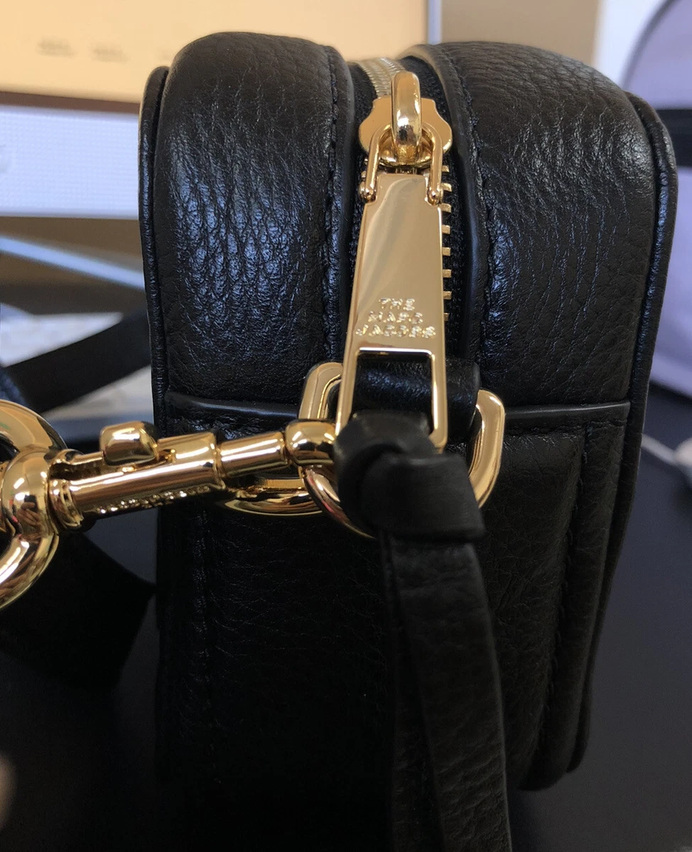 Marc Jacobs The Softshot Leather - Black Crossbody (minor damages 