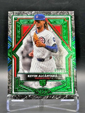 Kevin Alcantara (RC) 2025 Topps Tier One #98 Green Foil /99 ~ Cubs Rookie