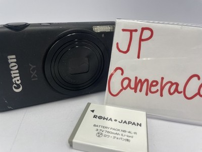 Excellent Canon IXY 410F PowerShot ELPH 300 HS IXUS 220 HS 12.1MP Black 2219