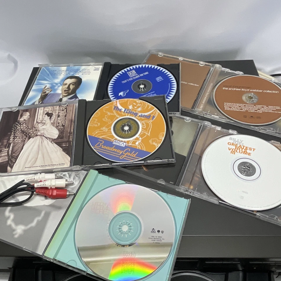 TESTED Technics SL PD825 5 Disc CD Changer Player MASH Carousel Japan + EXTRAS - Image 4 of 4