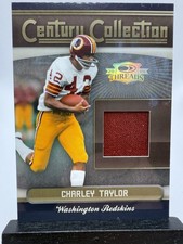 2006 Donruss Threads Century Collection Charley Taylor Materials Jersey /250 HOF