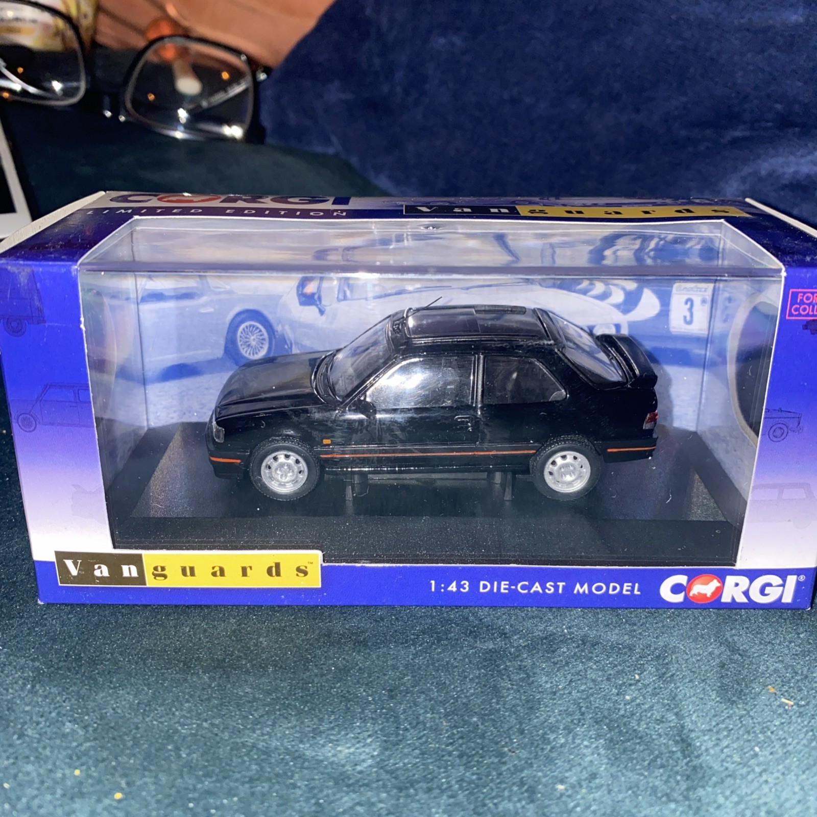CORGI VANGUARDS 1:43 SCALE VA11604A PEUGEOT 309 GTi BLACK RHD