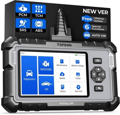 TOPDON ArtiDiag500 OBD2 Scanner mit Öl SAS RDKS BMS EPB Reset Auto Diagnose T