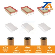 Air Cabin Engine Cartridge Oil Filters (9 Total) Kit For 2014-2020 Fiat 500L