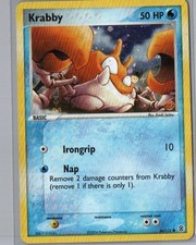 Krabby 66/112 Common FireRed & LeafGreen Pokemon Reverse Holo Near Mint on eBay