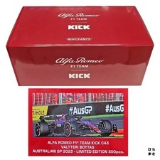 1/18 Alfa Romeo F1 Team Stake C43 Valtteri Bottas 2023