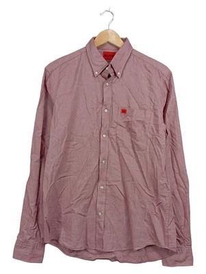 HUGO Chemise Décontractée Homme Rose Coton Slim Fit (EU 48, INT M) - Photo 1/4