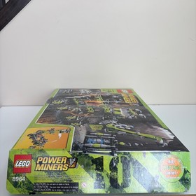 Lego Titanium Command Rig 8964 Power Miners 100% Complete Set 5 Minifigures Toy