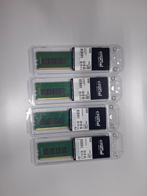 128 GB 4x Crucial CT32G4DFD832A DDR4 RAM 32GB 3200MHz CL22 NEU OVP TOP