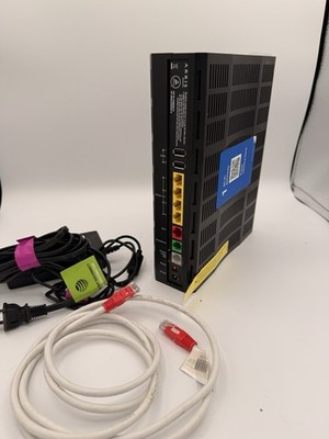 AT&T Arris BGW210-700 Broadband Gateway WiFi Modem Router W/12V Adapter Ethernet