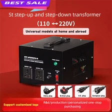 Voltage Converter Transformer 110V-220V Step Up/Down for Home Appliances