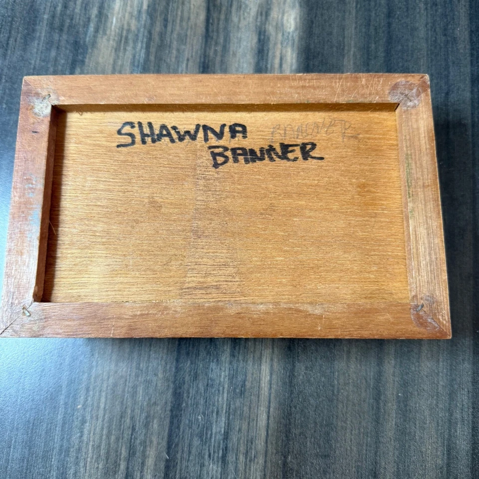 Wooden Jewelry Box Keepsake Trinket Organizer with Compartments - Image 4 of 4