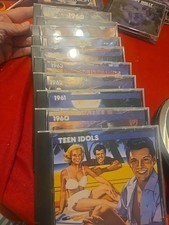 TIME-LIFE Rock N Roll Era 10 CD Lot: 1961 62 63 64 65 66 67 68, Teen Idols Music