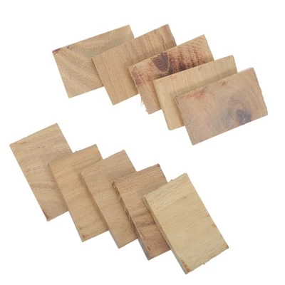 Lot de 10 cales de réparation pour manches de hache, cales en bois pour - Photo 1/4