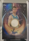 2025-26 TOPPS MIDNIGHT #RJA-LM Liam McNeeley RC Jersey Auto Twilight
