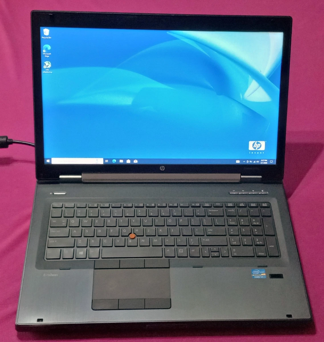 HP EliteBook 8770W i7 3 de gen 8GB 500Gb W10 17 inch – PC Goedkoop