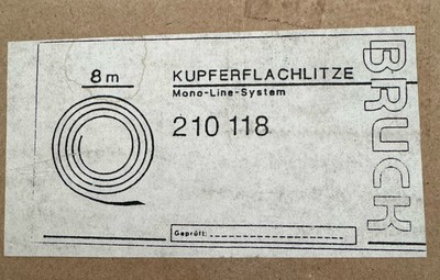 Bruck Licht Kupferflachlitze Mono-Line-System 210 118 Faden - Seilsystem ca. 4 m