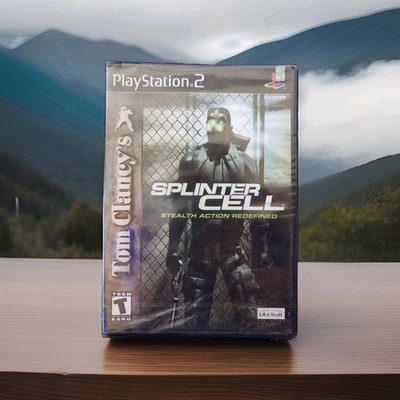 Tom Clancy's Splinter Cell, 1st Print (Playstation 2, 2003) Sealed, Read Descrip