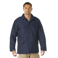 Rothco M-65 Field Jacket  Navy Blue  Large  41" - 45"   8527