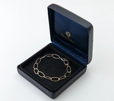 Bracciale Chantecler Gallo Logo Motivo Diamante Oro Rosa 18k Braccialetto 9,9g Regalo