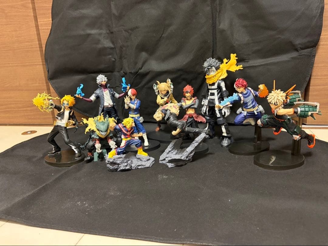 My Hero Academia Figura Lote 11 Personajes Escala Figuras Colección Set
