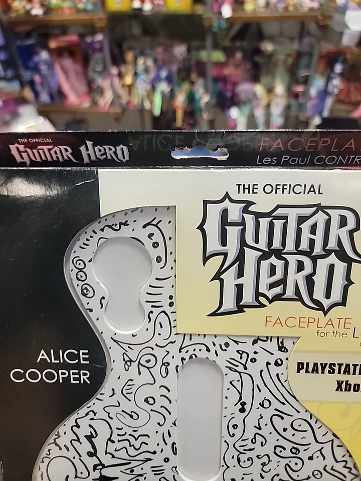 Guitar Hero PS3 Xbox 360 ALICE COOPER Faceplate for Controller - Image 3 of 4