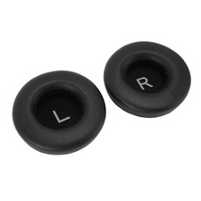 1 Pair PU Leather Replacement Ear Cushion Pads For Headphones - Black