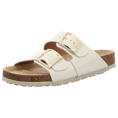 TAMARIS Pantolette 1-27543-42-413 ivory (beige) NEU beige