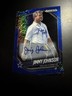 2025 prizm black #41 jimmy johnson blue shimmer auto /15