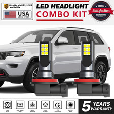 Extremely Bright Hid White Led Fog Light Bulbs For Jeep Grand Cherokee 2014-2021 Extremely Bright Hid White Led Fog Light Bulbs For Jeep Grand Cherokee 2014-2021