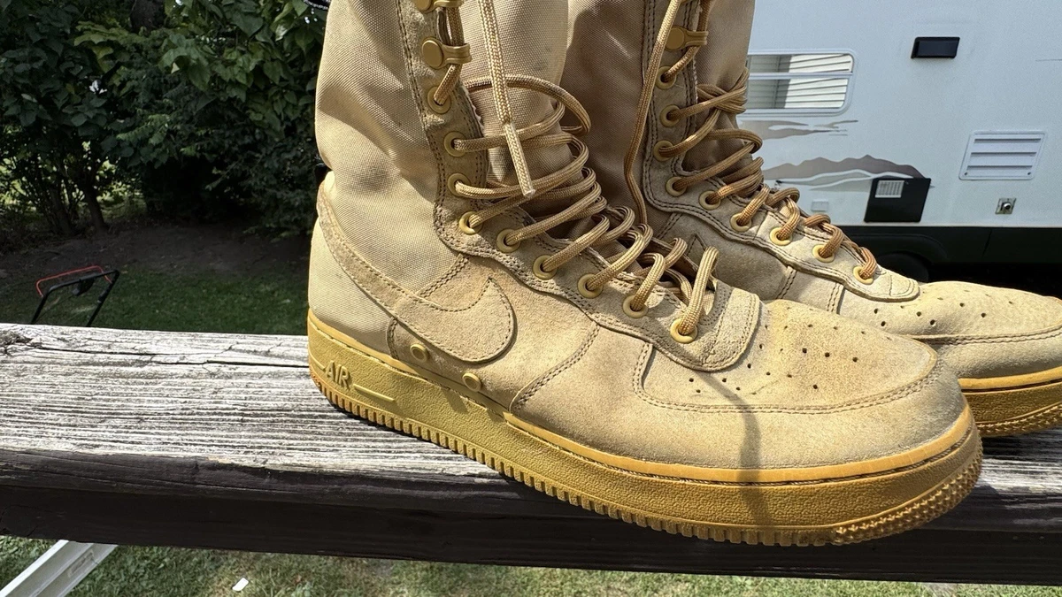 Preços baixos em Nike Air Force 1 High Wheat | eBay