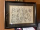 🔥 1949 Terry Toons Gandy Goose Sketch Original Vintage Mighty Mouse Cartoon — photo 5