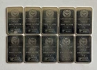 Lot of 10 - 1 Gram .999 Fine Silver - Germania Mint