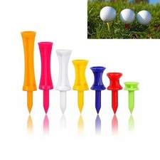 70 Pcs Golf Tees,Golf Step Down Tees Value Multiple Colors Size Bulk,Plastic ...