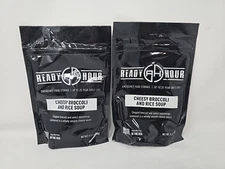 Lot Of 2 Ready Hour Long Grain White Rice 25yr Shelf-Long Term Emergency Food 