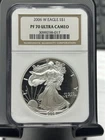 2006-W Proof 1 oz American Silver Eagle NGC PF70 Ultra Cameo