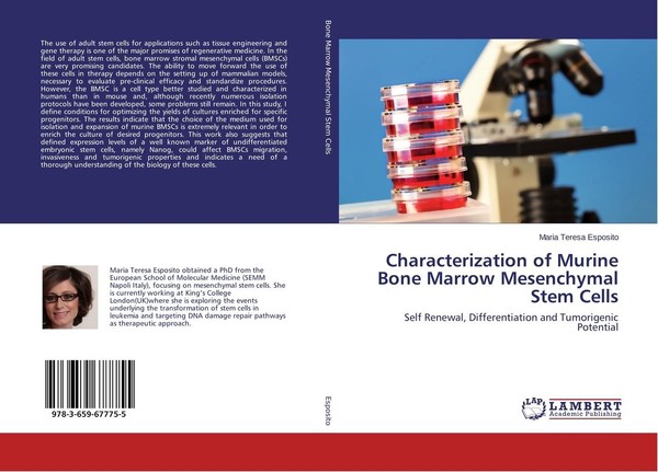 Characterization Of Murine Bone Marrow Mesenchymal Stem Cells Maria Teresa Espos-image