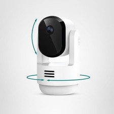Arlo Essential Indoor Pan Tilt Security Camera 2K 2025 Release - Wired Plug-in