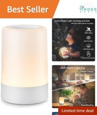Nursery Night Light LED Touch Portable Baby Baby Sleep Aid Bedside Lamp