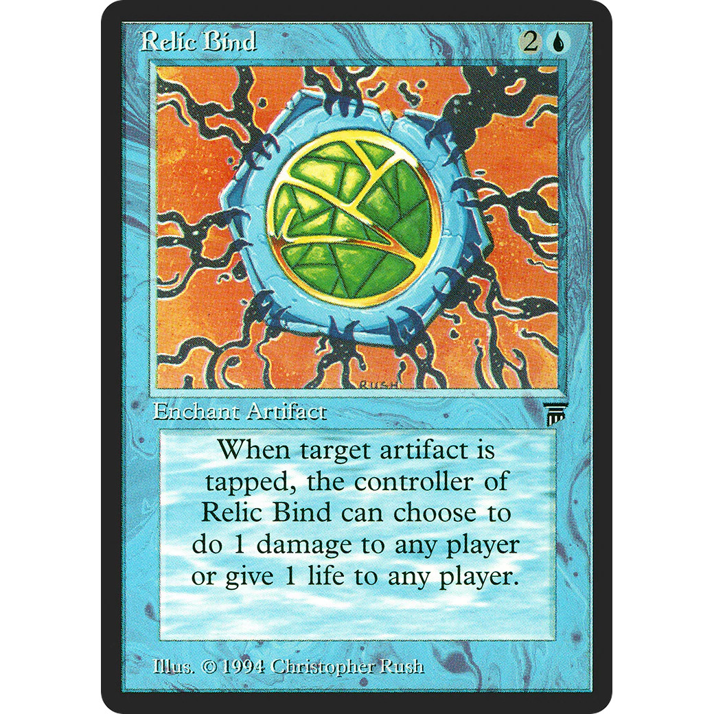 MTG \\>> Relic Bind (Legends) <<// English - 341 Trading - Magic
