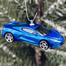 C8 Corvette Ornament • Gift for Corvette Lovers • Multiple Colors Available