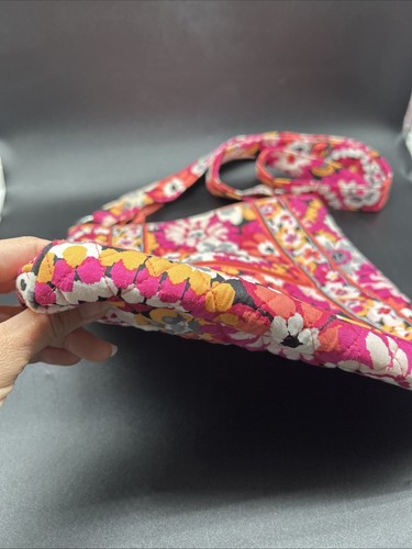 Cartera Bandolera Vera Bradley Pixie Blooms Hipster Acolchada Floral Brillante Negrita - Imagen 3 de 23