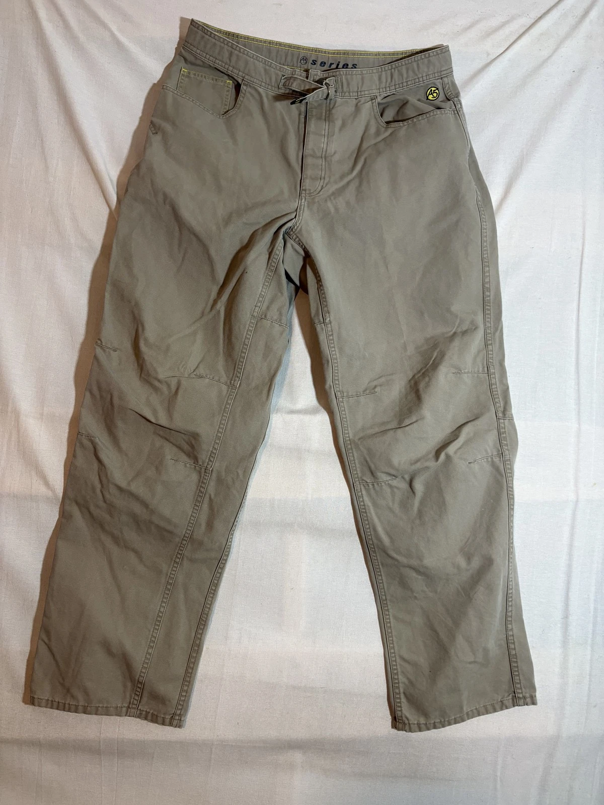 The North Face Pants Men 36 A5 Series Beige Belted Outdoor Hiking