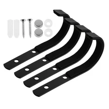  4 Sets Bag Storage Hanger Extension Cord Organizer Hooks Backpack Holder