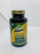 Nature's Way Alive Max3 Potency Multivitamin - 180 Tablets Exp: 5/26