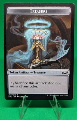 4x Magic Treasure Token Maestros 14/17 Streets of New Capenna